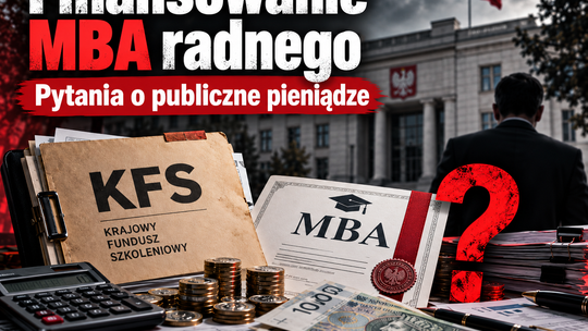 MBA za publiczne pieniądze. Gdy w grę wchodzi radny, odpowiedzi muszą być wyjątkowo przejrzyste