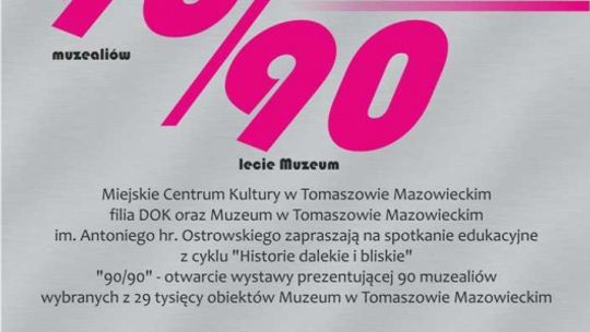 MCK i Muzeum im. A. hr. Ostrowskiego zapraszają na spotkanie edukacyjne  i wernisaż wystawy