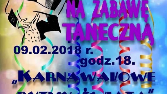 MCK zaprasza na zabawę taneczną
