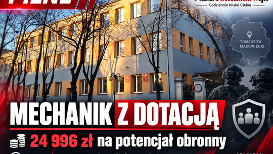 Mechanik dostał prawie 25 tys. zł na budowę potencjału obronnego. Tomaszowscy strzelcy odpadli formalnie