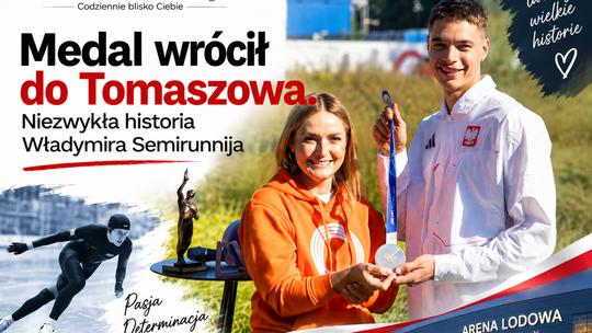 Medal wrócił do Tomaszowa. Niezwykła historia Władymira Semirunnija