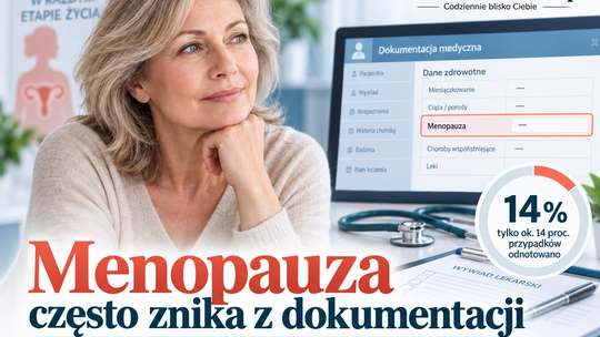 Menopauza znika z dokumentacji medycznej. Badanie pokazuje ogromną lukę w zapisach lekarzy