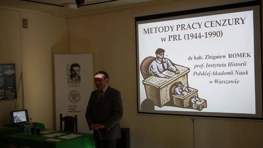 „Metody pracy cenzury w PRL- u” w klubie generała Grota