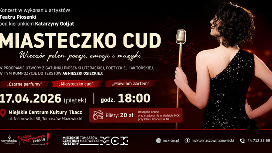 „Miasteczko cud” – niezwykły koncert Teatru Piosenki