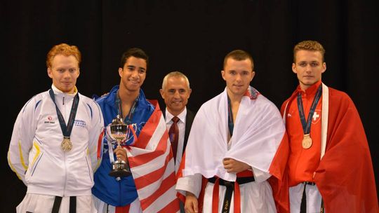 Michał Bąbos trzykrotnie na podium