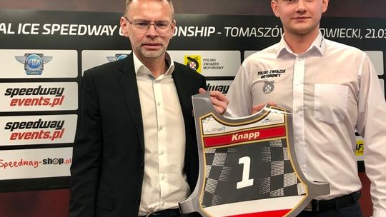 Michał Knapp reprezentantem Polski na European Individual Ice Speedway Championship
