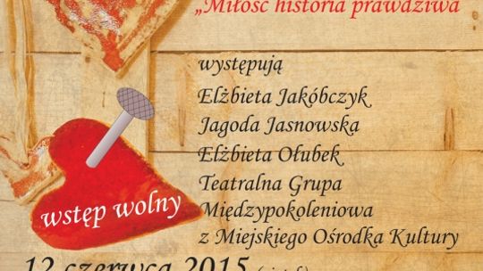 MIEJSKI OŚODEK KULTURY ZAPRASZA NA WIECZÓR POETYCKO - TEATRALNY