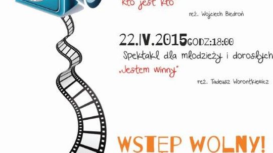 Miejski Ośrodek Kultury zaprasza na kwietniowe projekcje z cyklu "ŚRODY Z TEATREM"