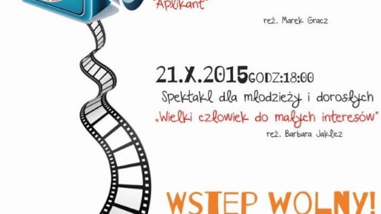 Miejski Ośrodek Kultury zaprasza na "ŚRODY Z TEATREM"
