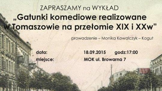 MIEJSKI OŚRODEK KULTURY ZAPRASZA NA WYKŁAD