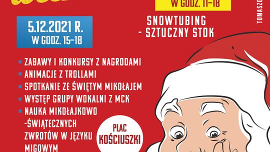 Mikołajkowy weekend na placu Kościuszki  