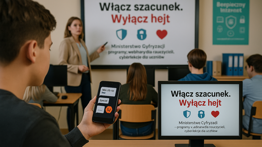 Ministerstwo cyfryzacji: będą działania ukierunkowane na walkę z cyberprzemocą