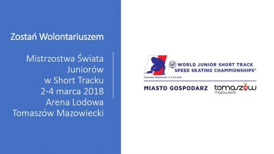 Mistrzostwa Świata Juniorów w Short Tracku. Trwa nabór wolontariuszy