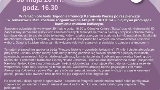 Mlekoteka w filii „Tkacz”