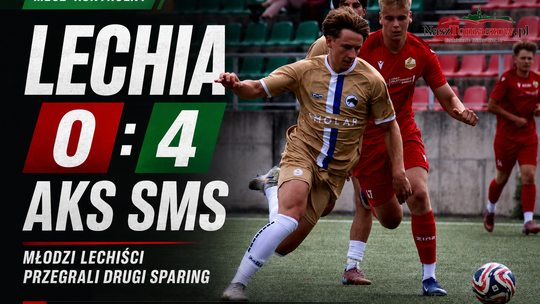 Młoda Lechia bez odpowiedzi. AKS SMS Łódź wygrał drugi sparing zielono-czerwonych