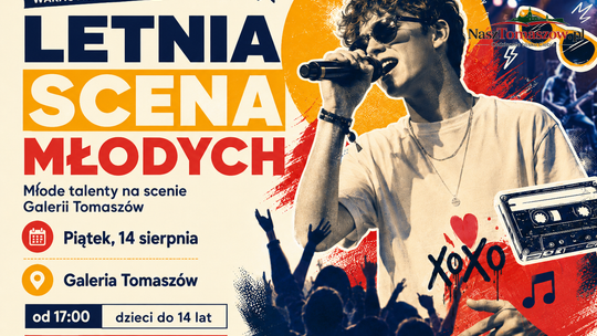 Młodzi przejmą scenę Galerii Tomaszów. W piątek trzecia odsłona Letniej Sceny Młodych