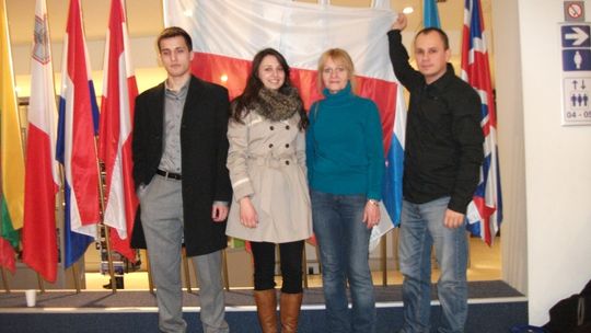 Młodzież z „emdeku” w Brukseli