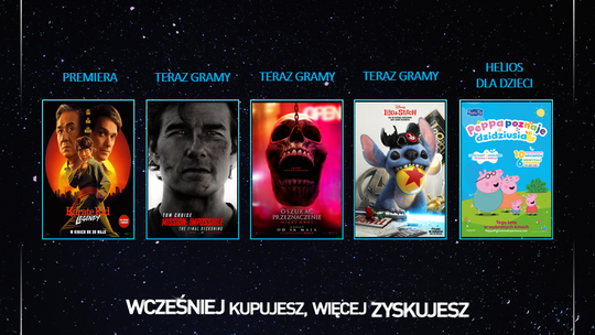 Moc różnorodnych nowości kinach Helios