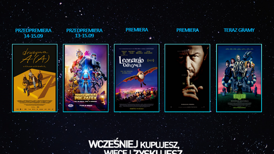 Moc wrześniowych nowości w kinach Helios