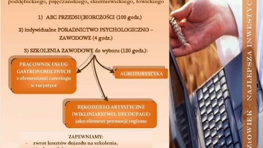 "Mój pomysł na samozatrudnienie"