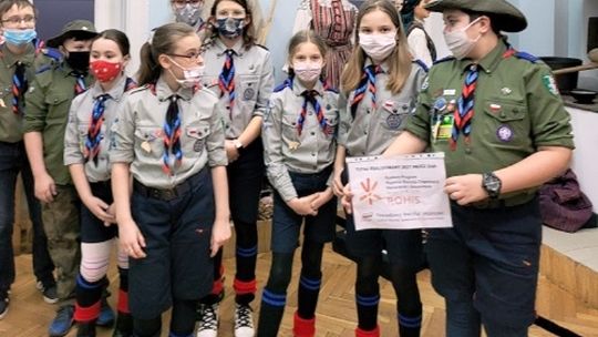 MOJA OJCZYZNA czyli 27 DH Łowcy Hufca Doliny Pilicy zwiedzają Muzeum im. Antoniego hr. Ostrowskiego w Tomaszowie Mazowieckim