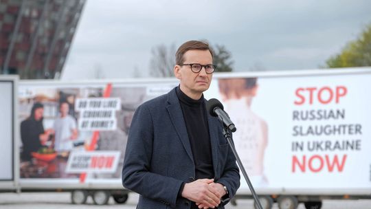 Morawiecki: rozpoczynamy akcję pod hasłem "Stop Russia now!"