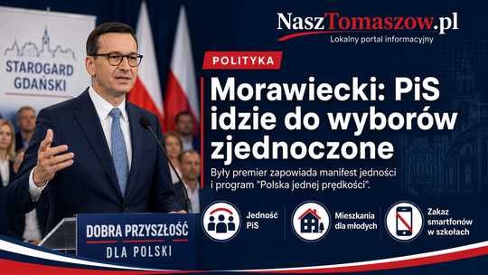 Morawiecki zapowiada „manifest jedności” PiS. Nowy program dla Polski mniejszych miast, mieszkań i szkół
