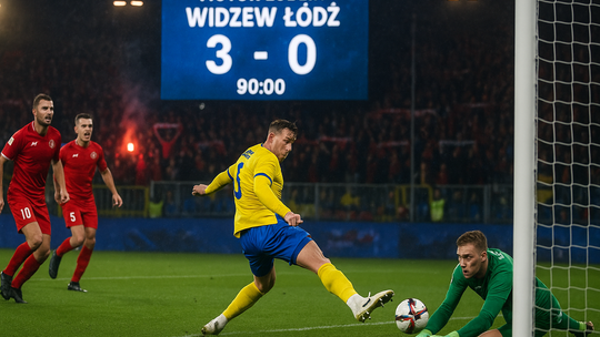 Motor Lublin – Widzew Łódź 3:0 (1:0)