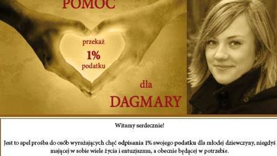 Możecie pomóc Dagmarze