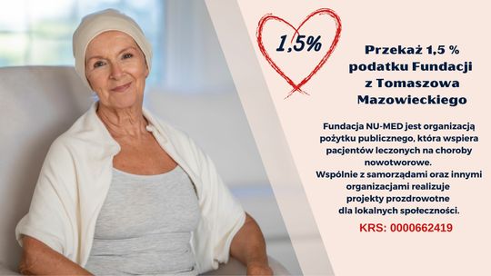 Możesz wesprzeć Fundację Nu-Med