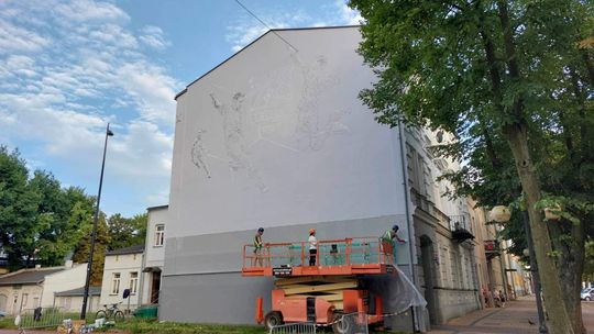 Mural już w piątek oficjalnie odsłonięty