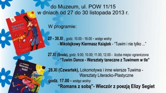 Muzeum zaprasza na Tuwimowy Zawrót Głowy