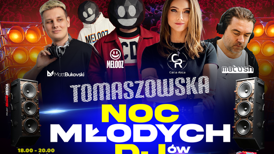 Muzyka, światła i młoda energia. Przed nami Tomaszowska Noc Młodych DJ-ów