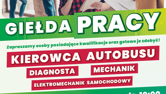 MZK zaprasza na Giełdę Pracy  - sprawdź, na jakie stanowiska możesz aplikować