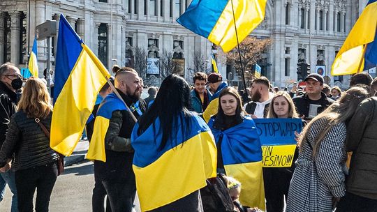 Na koniec maja 953,25 tys. obywateli Ukrainy w Polsce miało status ochrony czasowej; w UE 4,3 mln