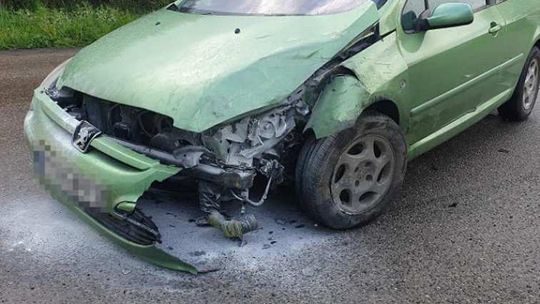 Na szczęście nikomu nic się nie stało