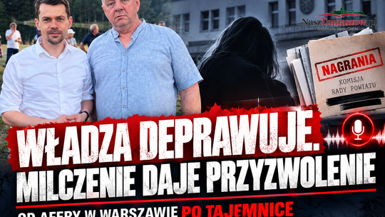 Nagrania, których nikt nie chce słuchać. Polityczne skandale i tomaszowska tajemnica
