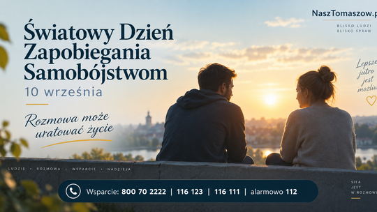 Najgroźniejsza bywa cisza. 10 września Światowy Dzień Zapobiegania Samobójstwom