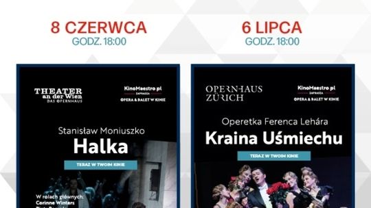 Najlepsze spektakle na wielkim ekranie!