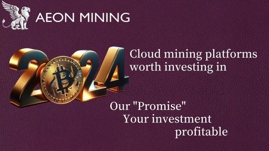 Najnowsze wiadomości ze świata kryptowalut : AEON MINING nauczy Cię, jak zarobić ponad 1000 USD dziennie dzięki kopaniu w chmurze!