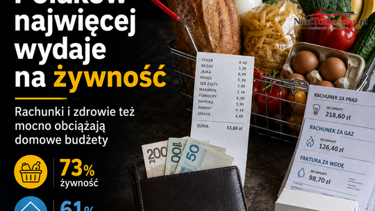 Najpierw jedzenie, rachunki i leki. Tak dziś wygląda portfel Polaków