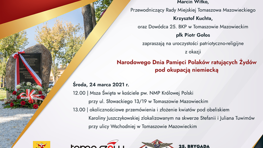 Narodowy Dzień Pamięci Polaków ratujących Żydów pod okupacją niemiecką