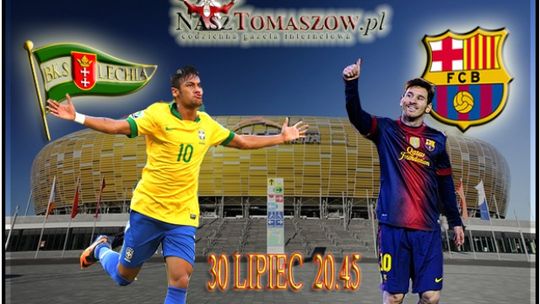 Nasz Tomaszów na meczu FC Barcelona - Lechia Gdańsk