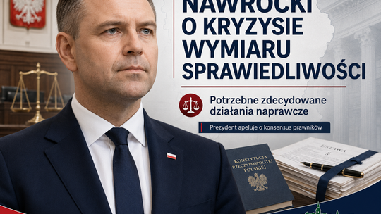 Nawrocki do prawników: kryzys wymiaru sprawiedliwości wymaga zdecydowanych działań naprawczych
