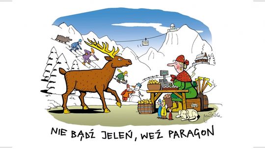 Nie bądź jeleń weź paragon