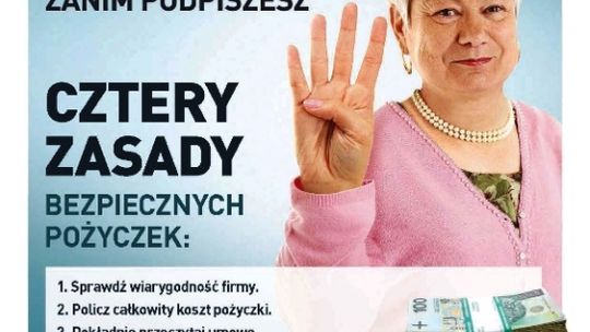 „Nie daj się nabrać. Sprawdź, zanim podpiszesz”
