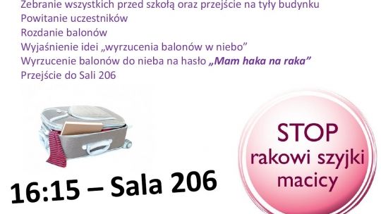 NIE DAJ SIĘ RAKOWI SZYJKI MACICY! – Akcja profilaktyczna Centrum Kształcenia Ustawicznego w Tomaszowie Mazowieckim