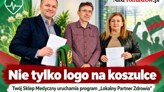 Nie tylko logo na koszulce. Twój Sklep Medyczny uruchamia program „Lokalny Partner Zdrowia”