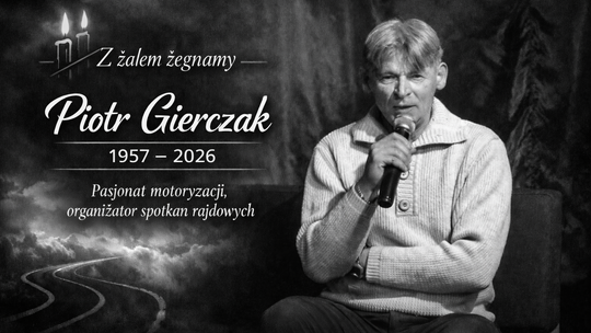 Nie żyje Piotr Gierczak. Pasjonat motoryzacji i organizator spotkań rajdowych w Tomaszowie
