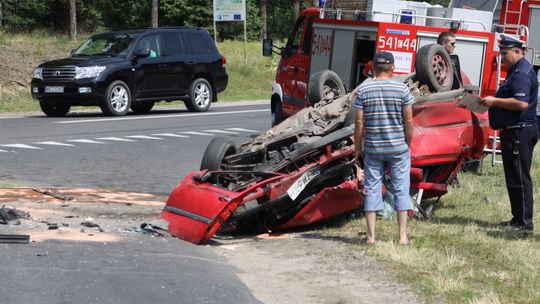 Niebezpieczny wypadek na Spalskiej - video